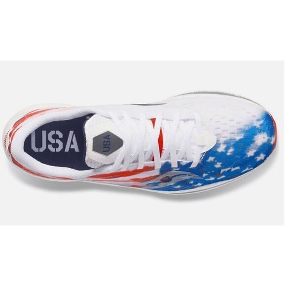 Saucony STARS & STRIPES ENDORPHIN SPEED 2 size 7.5 - Picture 2 of 8